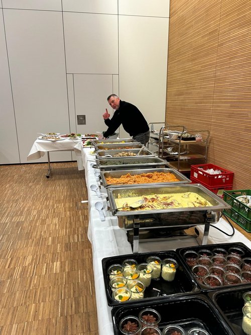 Das Buffet.