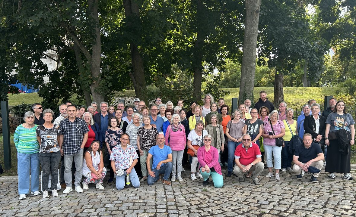 Die Ausflugsgruppe in Quedlinburg